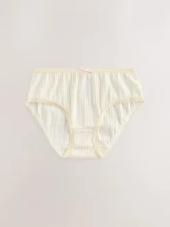Next Texture Briefs 5 Pack (1.5-16yrs) Stripe/Plain New