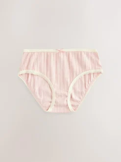 Next Texture Briefs 5 Pack (1.5-16yrs) Stripe/Plain New