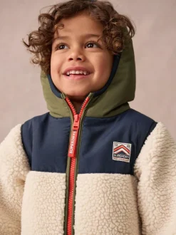 Superdry Beige Sherpa Snowsuit Online