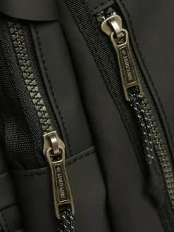 Superdry Black Tarp Rucksack Outlet