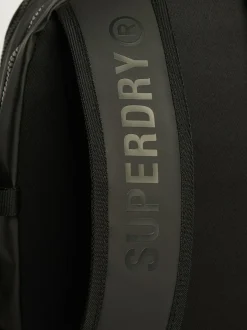 Superdry Black Tarp Rucksack Outlet