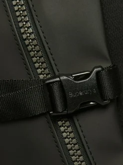 Superdry Black Tarp Rucksack Outlet