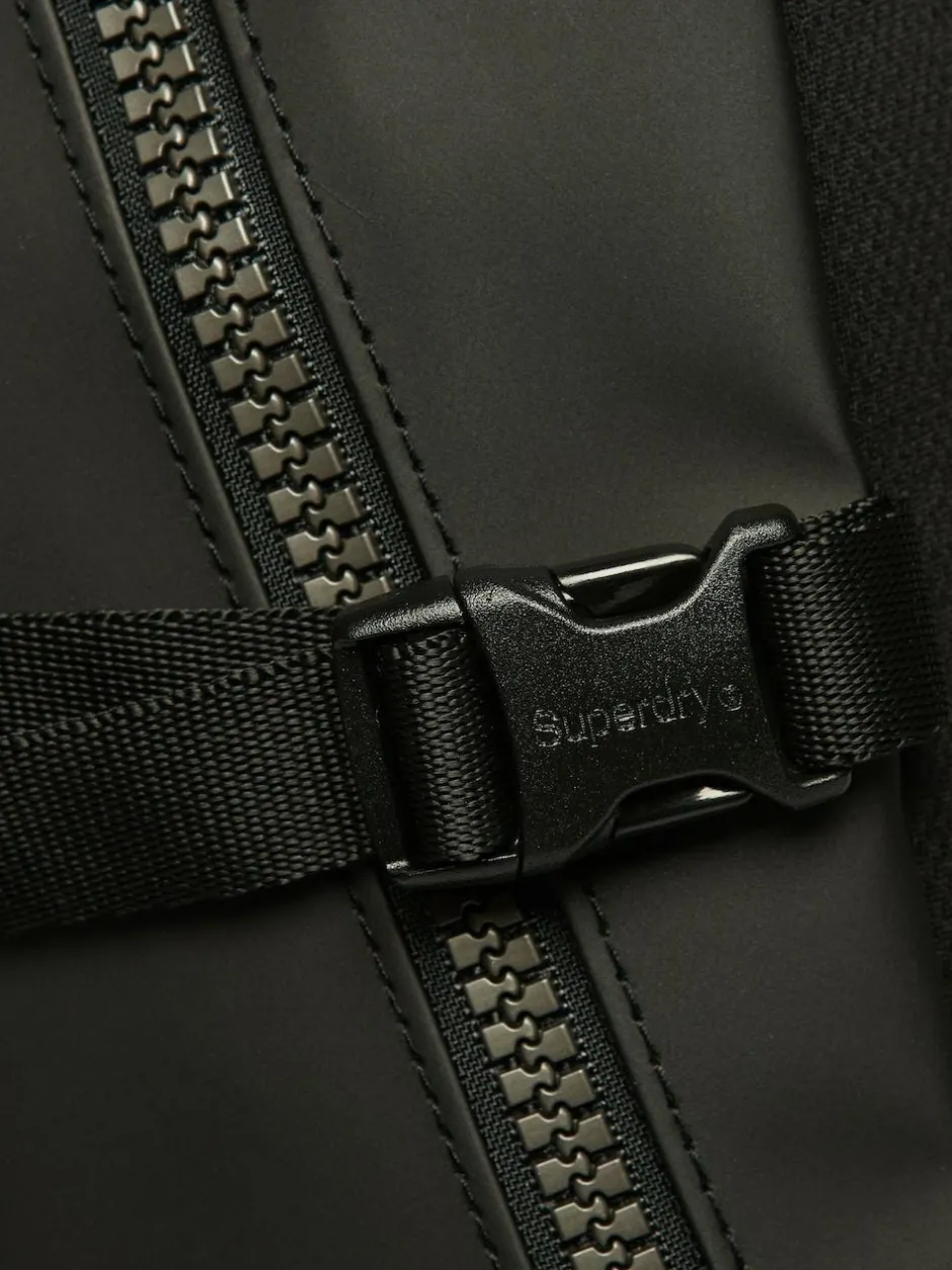 Superdry Black Tarp Rucksack Outlet