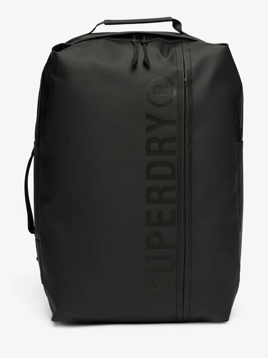 Superdry Gray 35 Litre Tarp Backpack Clearance