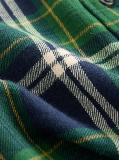 Superdry Check Shirt Green Clearance