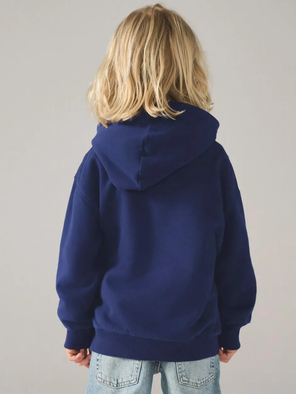 Superdry Navy Mix Hoodie Outlet