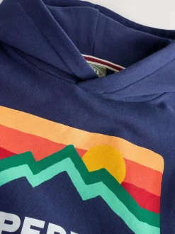 Superdry Navy Mix Hoodie Outlet