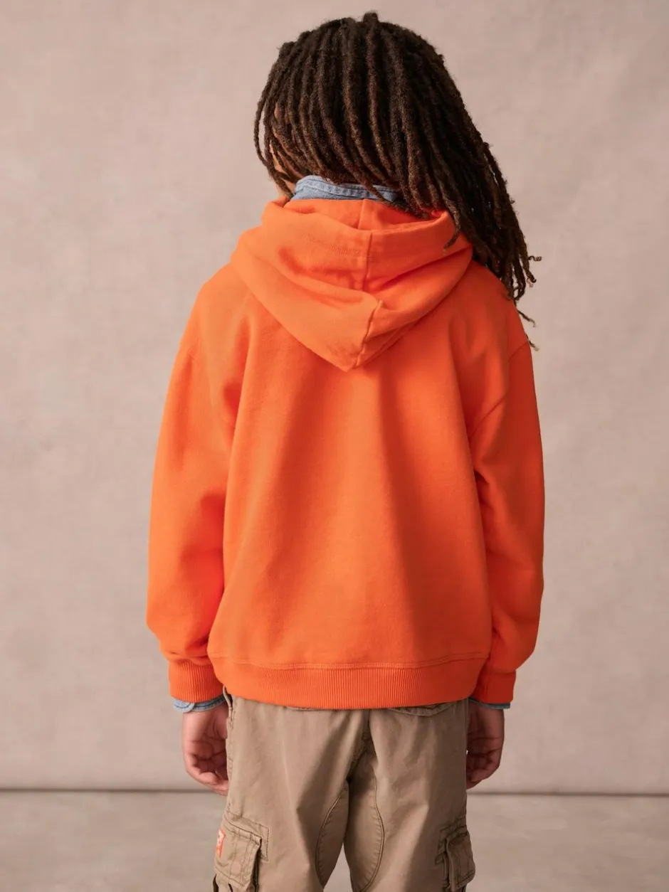Superdry Essentials Hoodie Orange Best