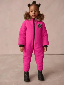 Superdry Pink Everest Snowsuit New