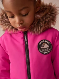 Superdry Pink Everest Snowsuit New