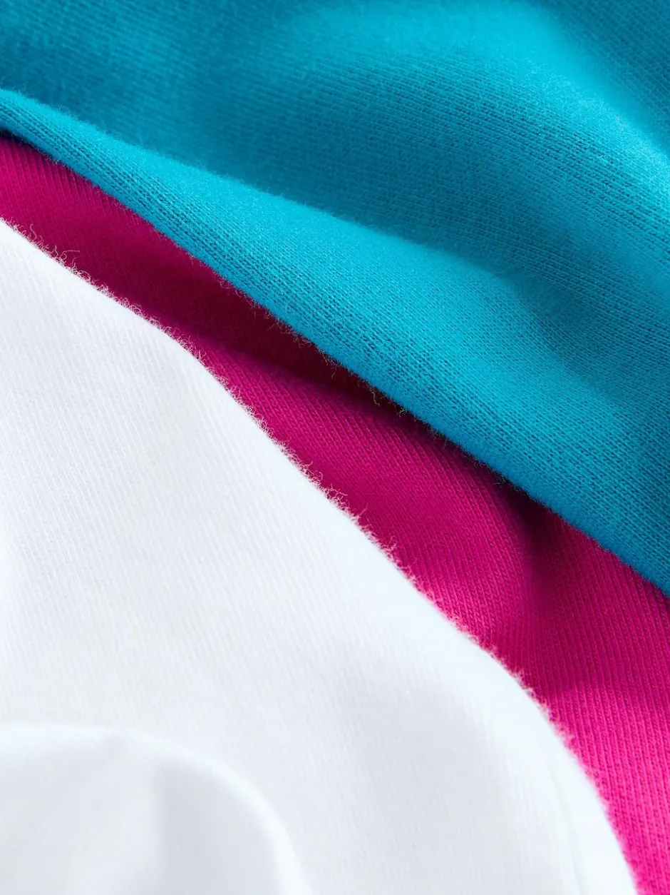 Superdry T-Shirts 3 Pack Pink Hot