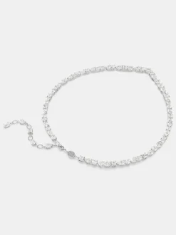 Swarovski Silver Mesmera Mixed Cuts Rhodium Plated Jewellery Set Hot