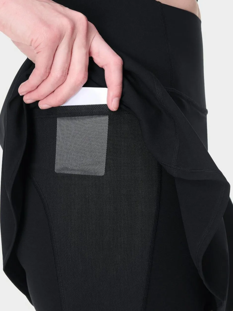 Sweaty Betty Black Power Skort Outlet