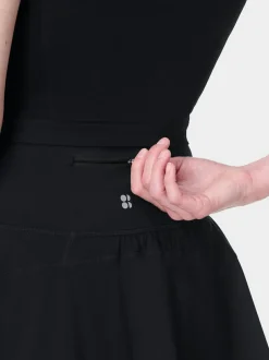 Sweaty Betty Black Power Skort Outlet