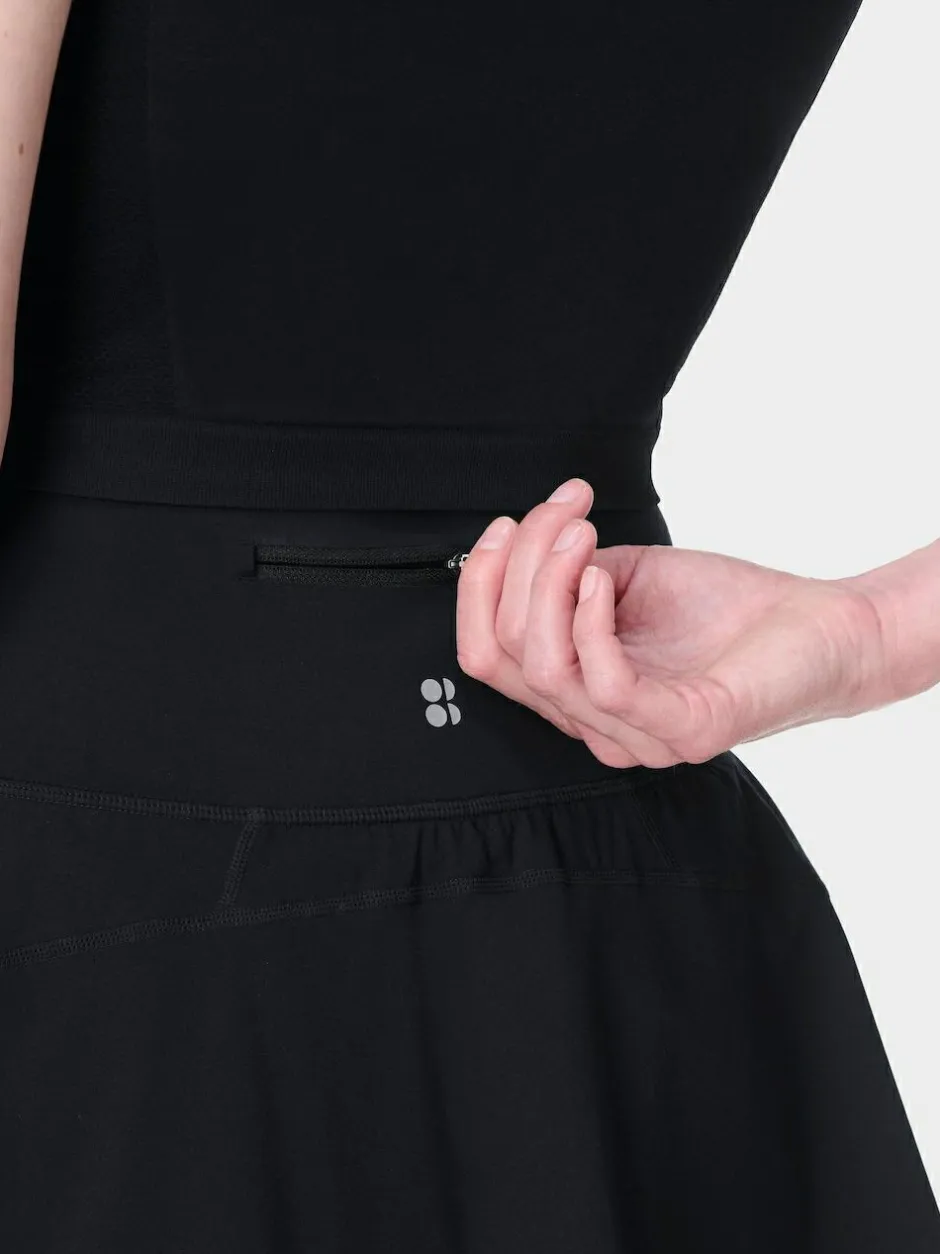 Sweaty Betty Black Power Skort Outlet
