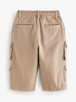 Next 100% Cotton Cargo Trouser Jeans (3mths-7yrs) Tan Brown