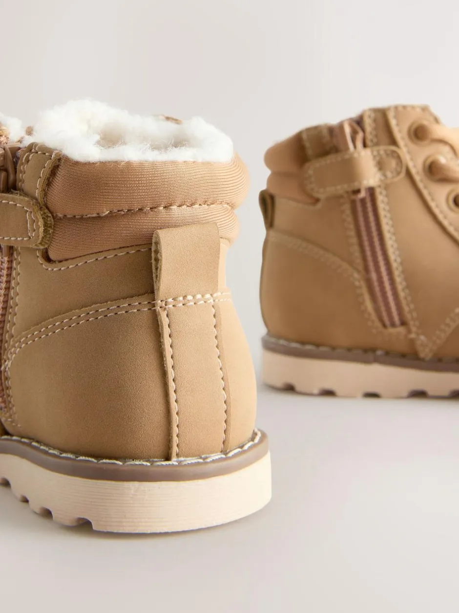 Next Lace-Up Boots Tan Brown Bear Best