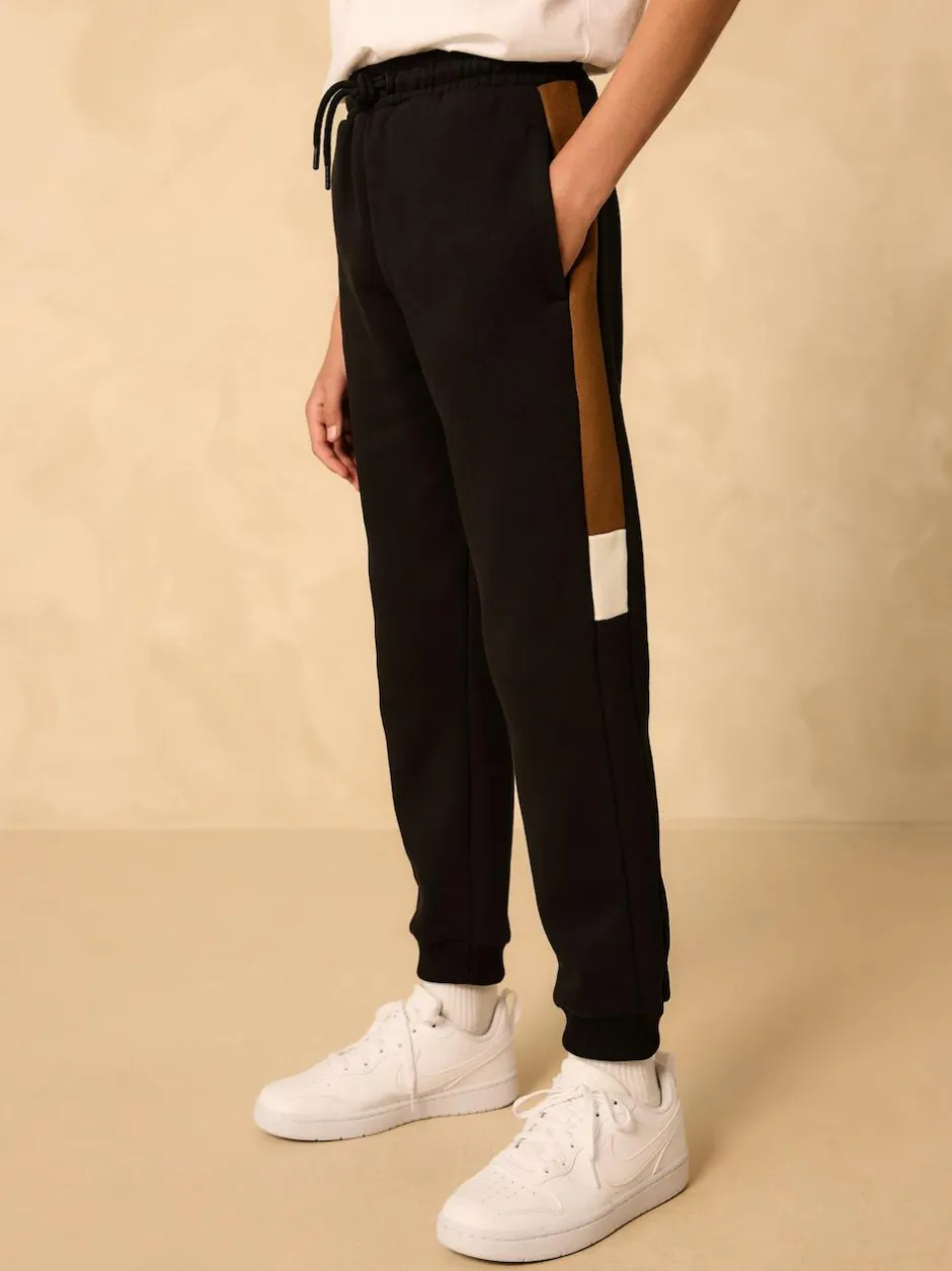 Next Colourblock Crew Set (3-16yrs) Tan Brown New