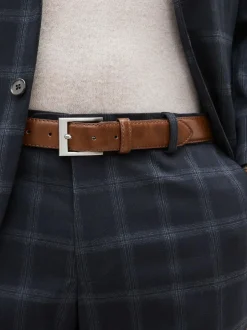 Next Faux Leather Belt Tan Brown Online