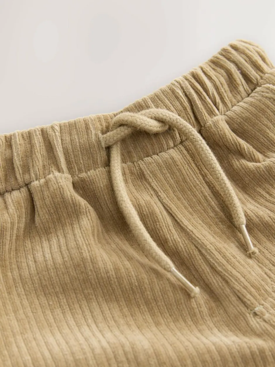 Next Jersey Cord Joggers (3mths-7yrs) Tan Brown New