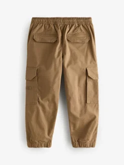 Next Tan Brown Loose Fit Cargo Trousers (3-16yrs) Clearance