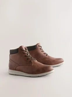 Next Low Casual Boots Tan Brown Best