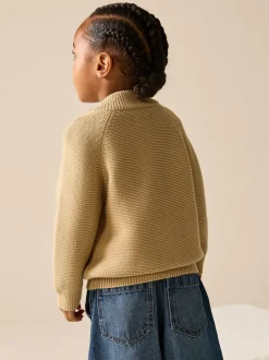Next Tan Brown Safari Character Cardigan (3mths-7yrs) Best