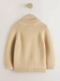 Next Tan Brown Safari Character Cardigan (3mths-7yrs) Best