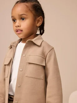Next Tan Brown T-Shirt And Joggers 3 Piece Set (3mths-7yrs) New