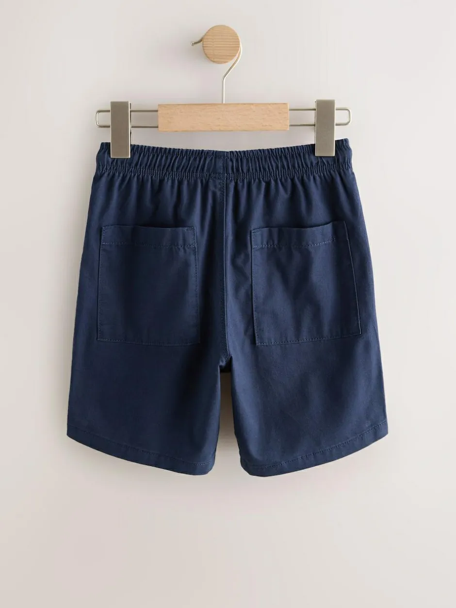 Next 3 Pack Shorts (3-16yrs) Tan/Navy Blue/Blush Discount
