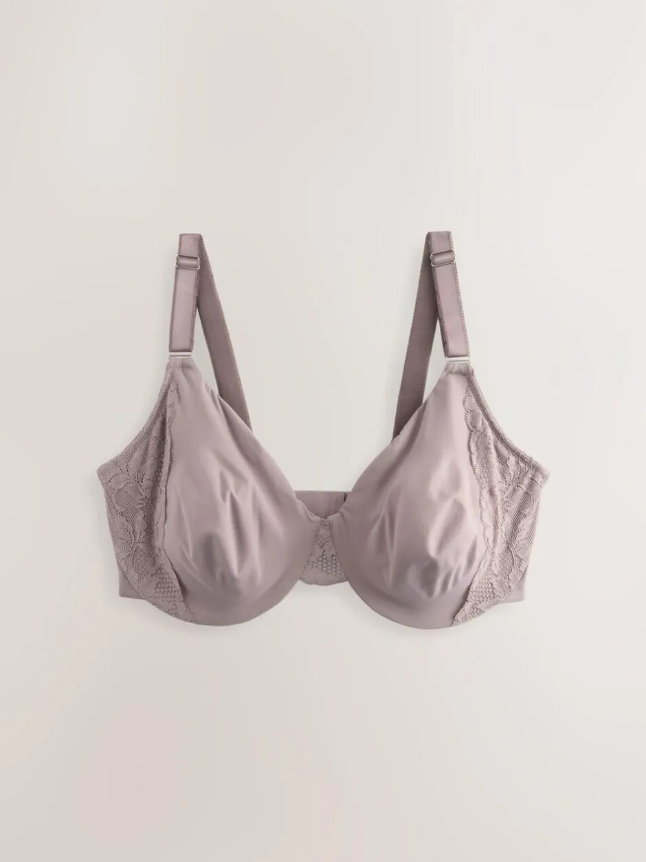 Next F-K Ultimate Comfort & Support Non Padded Underwired Bra Taupe Outlet