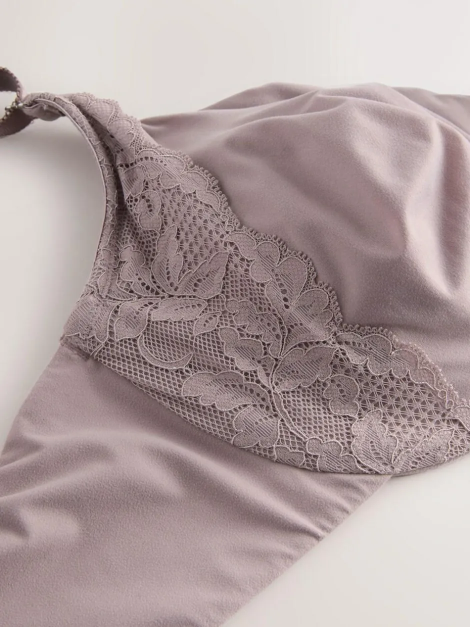 Next F-K Ultimate Comfort & Support Non Padded Underwired Bra Taupe Outlet