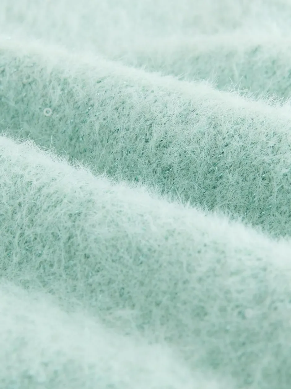 Next Fluffy Occasion Shrug (12mths-16yrs) Teal Hot