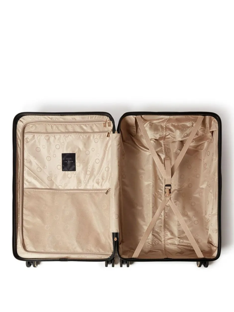 Ted Baker Blue Midnight Bloom Large Suitcase Clearance