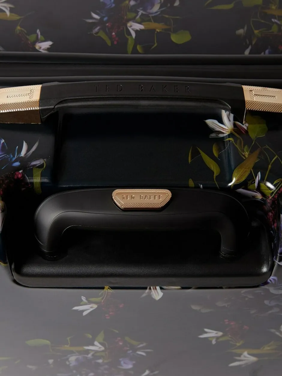 Ted Baker Blue Midnight Bloom Large Suitcase Clearance