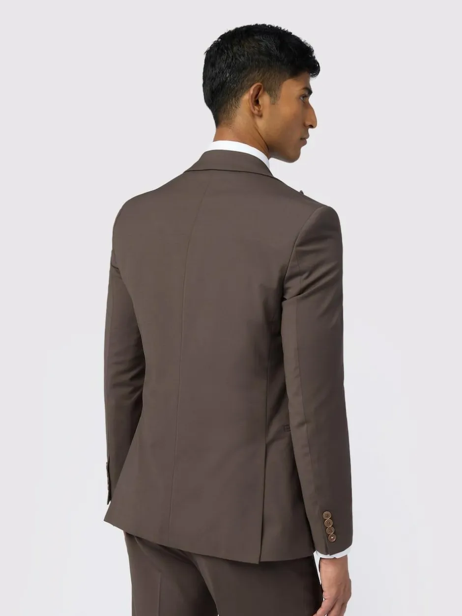 Ted Baker Tailoring Brown Tonic Jacket Discount