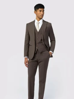 Ted Baker Tailoring Brown Tonic Jacket Discount