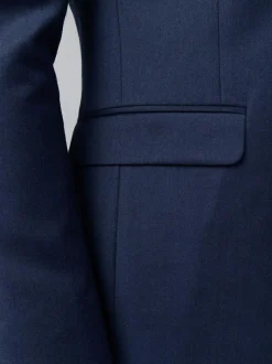 Ted Baker Tailoring Slim Blue Keats Flannel Jacket Online