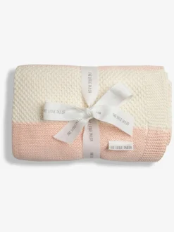 The Little Tailor Baby 100% Cotton Textured Stripe Shawl Blanket Online