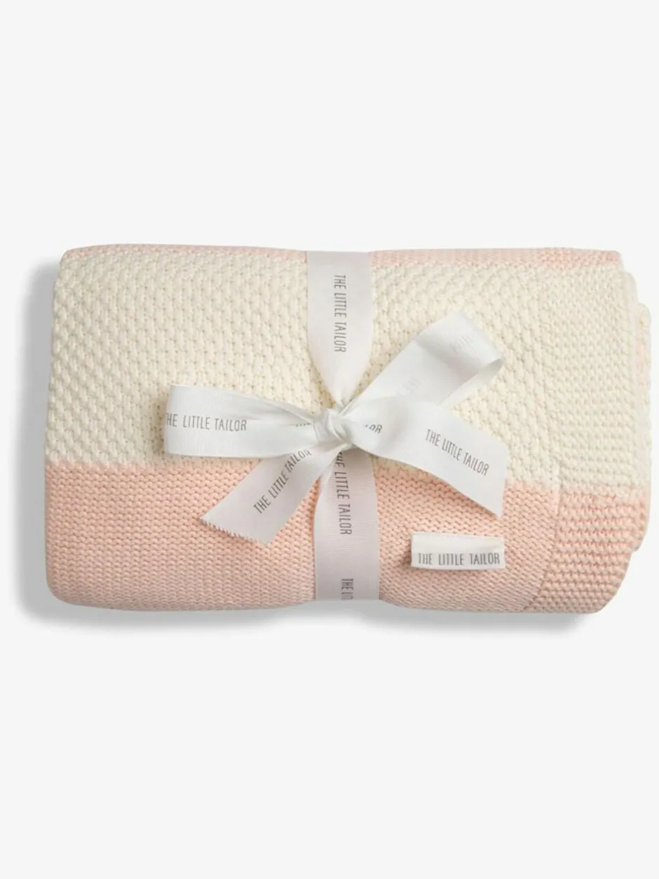 The Little Tailor Baby 100% Cotton Textured Stripe Shawl Blanket Online
