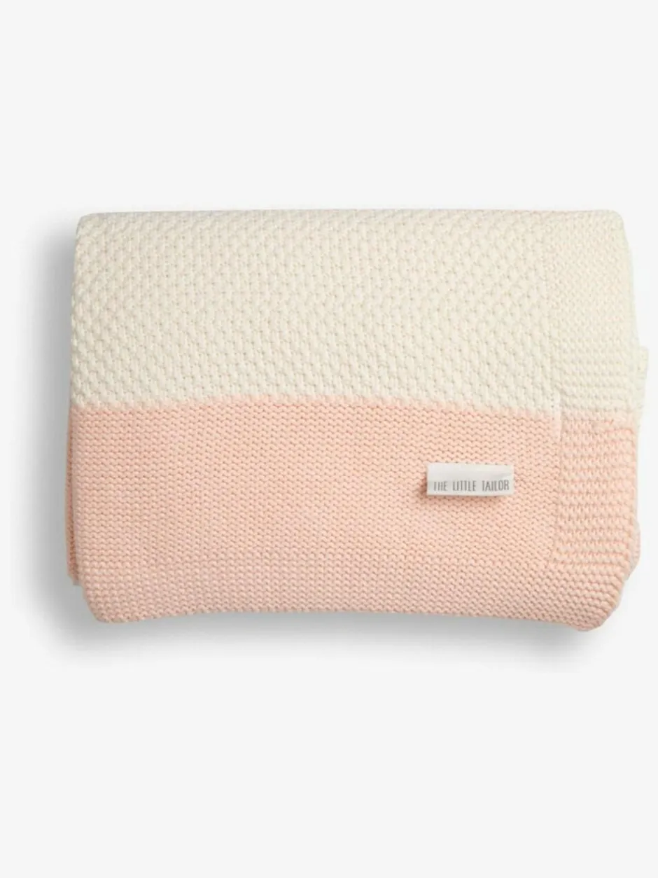 The Little Tailor Baby 100% Cotton Textured Stripe Shawl Blanket Online