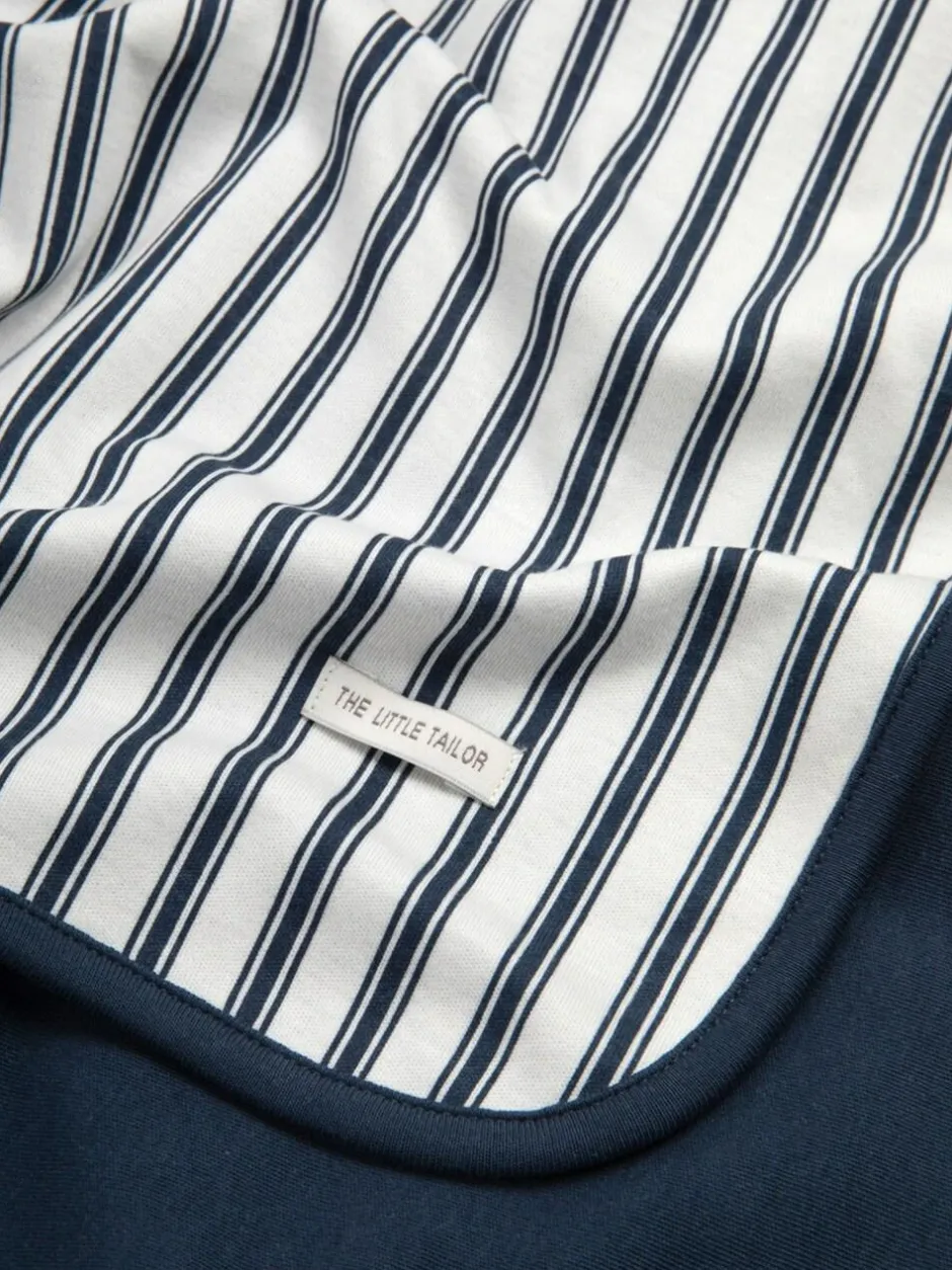 The Little Tailor Baby Soft Jersey Blanket Blue New