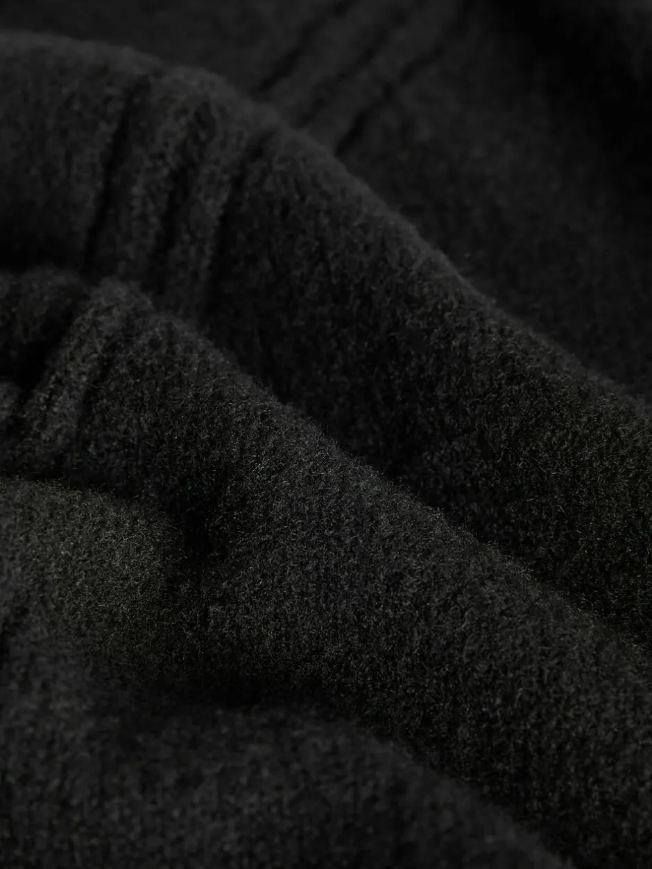 The Set 2 Pack High Neck Jumper/Cardigan Black Cable Online