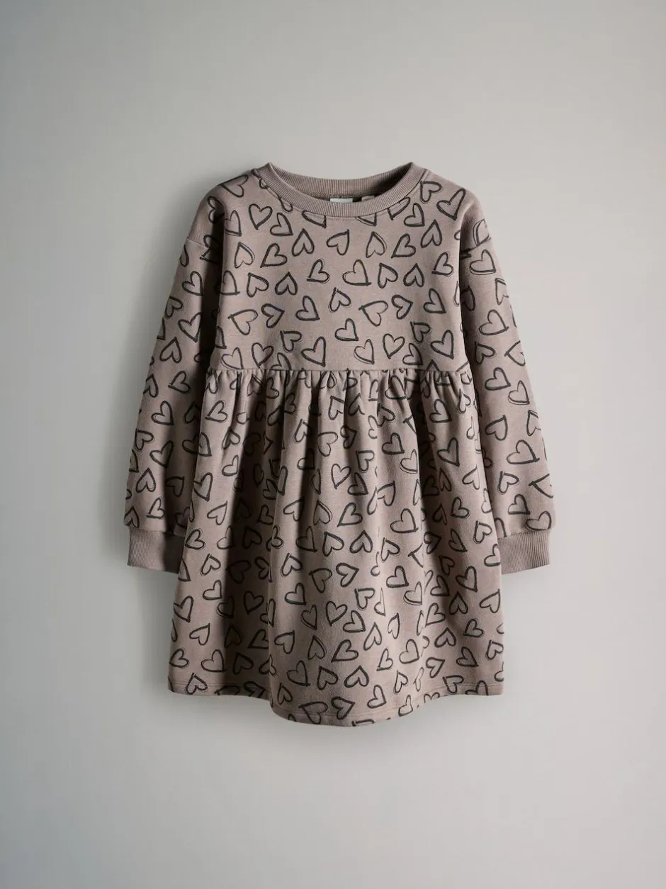 The Set 4 Pack Sweat Dresses Grey/Stone Sale