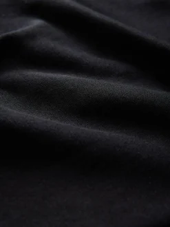 The Set 2 Pack Zip Though Hoodies Black/Grey Marl Clearance