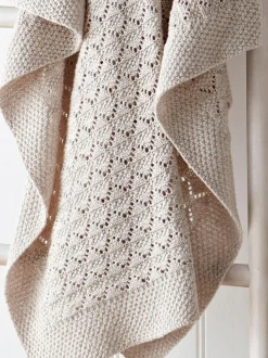 The White Company Baby Natural Cotton Heirloom Blanket Sale