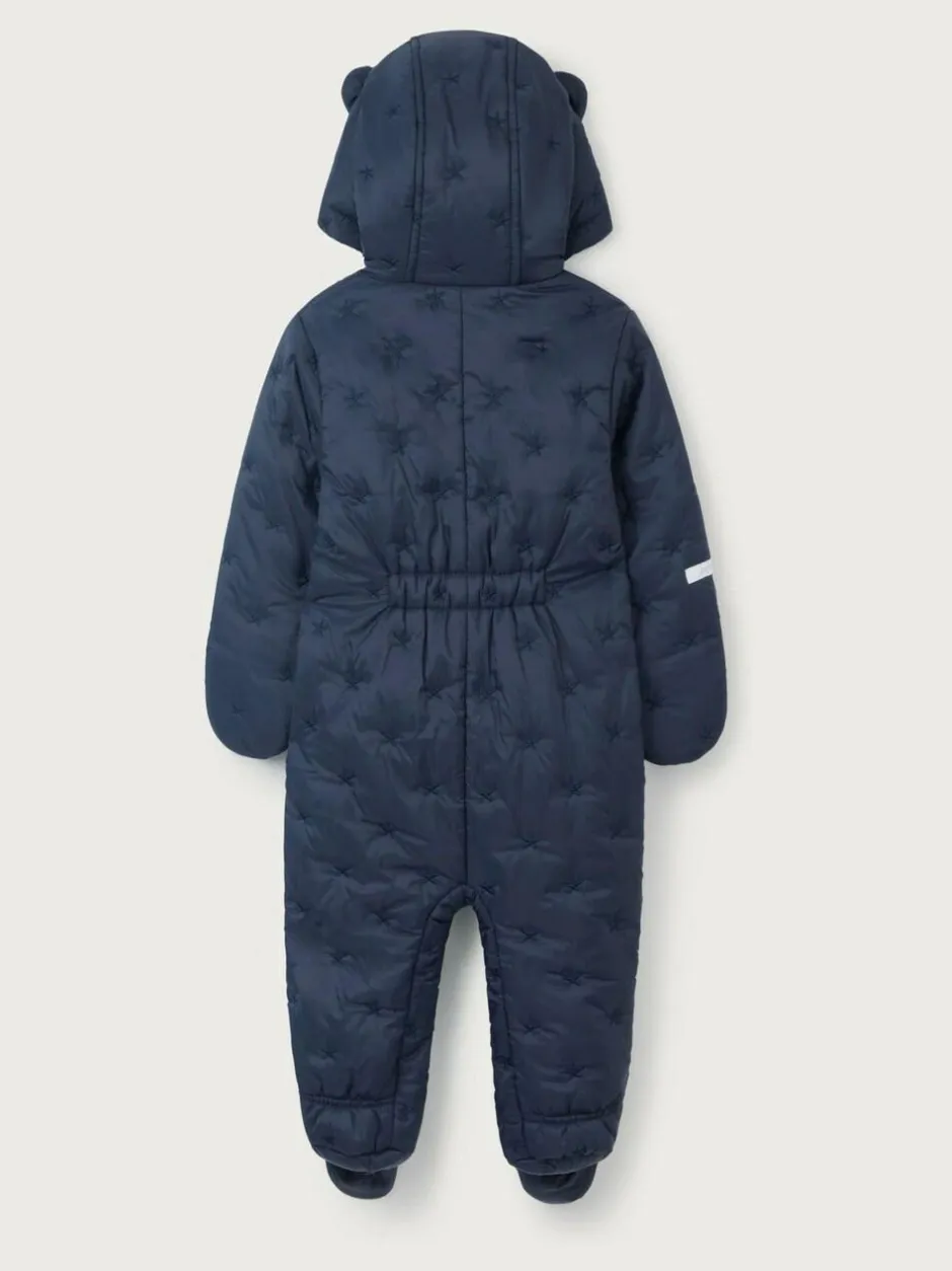 The White Company Blue Star Quilted Pramsuit Online