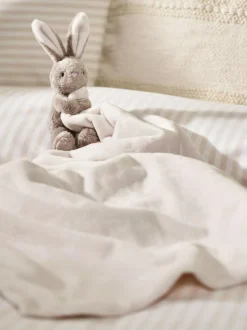 The White Company Large Pink Bonnie Bunny Comforter Blanket Sale