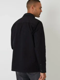 Threadbare Lightweight Jacket Black Sale