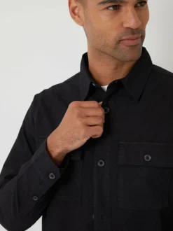 Threadbare Lightweight Jacket Black Sale